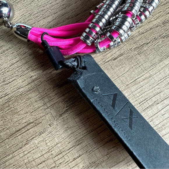 A/X Armani Exchange Pink Multistrand Beacelet NWT!! - Picture 9 of 10